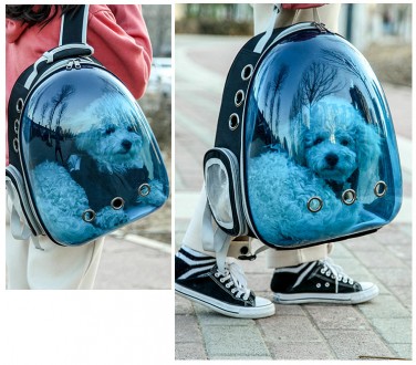  Рюкзак - переноска для животных CosmoPet позволит вам взять своего питомца куда. . фото 5