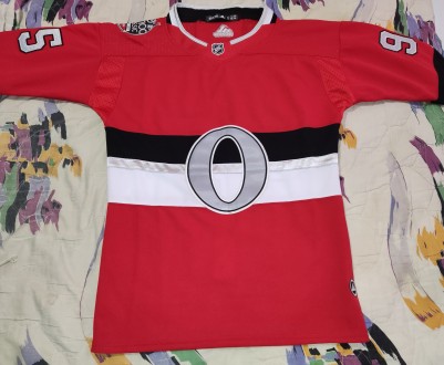 Хоккейный свитер Adidas NHL Ottawa Senators, Duchene, made in Canada, размер-М, . . фото 3
