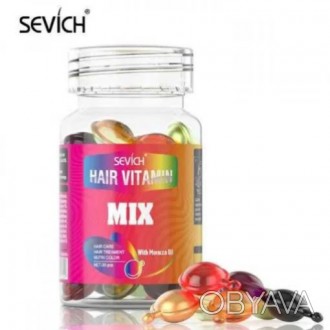 Вітамінні капсули для волосся Sevich Hair Vitamin Mix містять в баночці мікс з 7. . фото 1