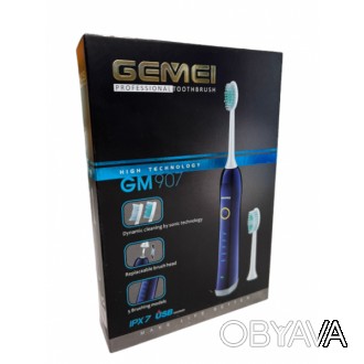 Зубна щітка електрична GEMEI GM-907 (40). . фото 1