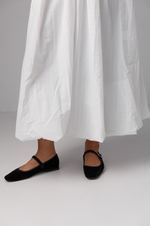 Длинная женская юбка с расширенным фасоном - это элегантный и женственный элемен. . фото 5