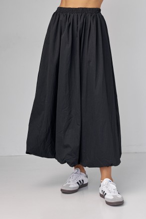Длинная женская юбка с расширенным фасоном - это элегантный и женственный элемен. . фото 7