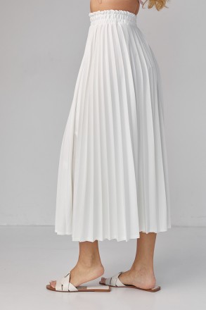 Элегантная и модная юбка-плиссе длинной миди станет стильным дополнением к вашем. . фото 6