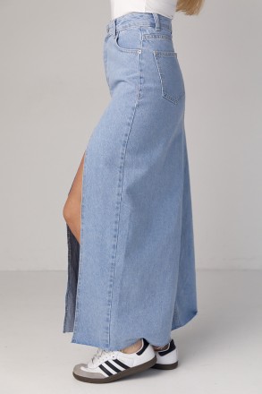 Коллекция юбок от LUREX пополнилась стильной новиной - длинной джинсовой юбкой с. . фото 6