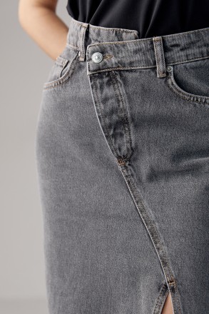 Коллекция юбок от LUREX пополнилась стильной новиной - длинной джинсовой юбкой с. . фото 5