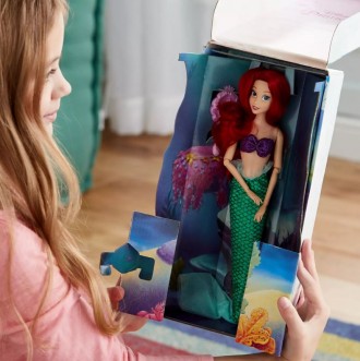 Кукла русалочка Ариэль .
В комплекте с куклой расчёска.
Высота куклы 29 см.
Н. . фото 3