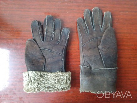 Продам дубленые перчатки производство Турция, Размер небольшой, на обхват ладони. . фото 1