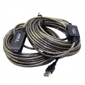 USB 2.0 удлинитель активный репитер, кабель AM - AF, 20м. Киев. фото 1 USB 2.0 удлинитель активный репитер, кабель AM - AF, 20м. Киев. фото 1