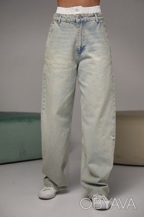 Женские джинсы wide leg – это модель, которая отличается широкими штанинами, соз. . фото 1