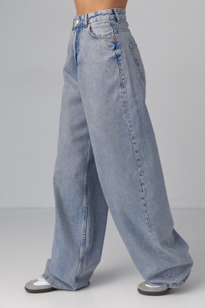 Эти широкие джинсы - идеальное сочетание стиля и практичности. Свободный крой и . . фото 6