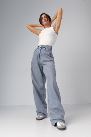 Эти широкие джинсы - идеальное сочетание стиля и практичности. Свободный крой и . . фото 7