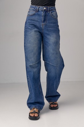Женские джинсы Skater с высокой посадкой - это оригинальная модель, которая позв. . фото 2