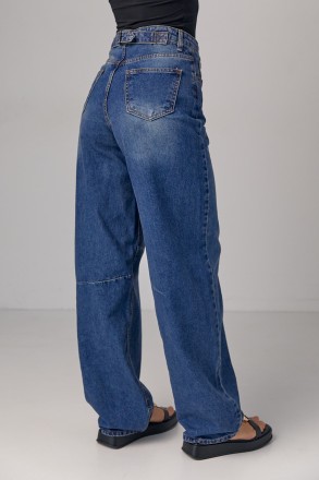 Женские джинсы Skater с высокой посадкой - это оригинальная модель, которая позв. . фото 3