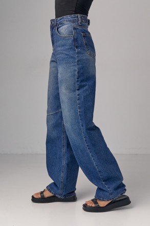 Женские джинсы Skater с высокой посадкой - это оригинальная модель, которая позв. . фото 6