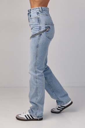 Женские джинсы с высокой посадкой - это стильный и удобный выбор для создания мо. . фото 6