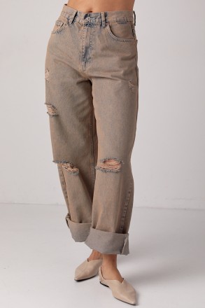 Эти женские джинсы baggy — воплощение стиля и беззаботности. Их широкий крой соз. . фото 7