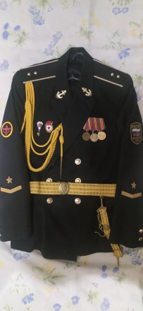 парадная форма мичмана ВМФ СССР/РФ (переходный период 1991-93гг) размер 48-50
к. . фото 3