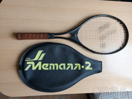 Продам теннисную ракетку «Металл 2 Аист» в комплекте с родным чехлом. . фото 1