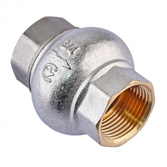 Обратный клапан Koer KR.173.N - 3/4" (никелированный) (KR4955). Харьков. фото 1 Обратный клапан Koer KR.173.N - 3/4" (никелированный) (KR4955). Харьков. фото 1