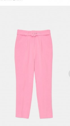 Елегантні рожеві штани від відомого бренду Mohito. Ці штани мають високу посадку. . фото 3