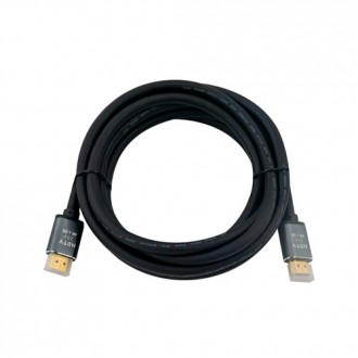 Кабель HDMI - HDMI 1.5м v2.0 4K 3D позолоченный грубый, Premium. Киев. фото 1 Кабель HDMI - HDMI 1.5м v2.0 4K 3D позолоченный грубый, Premium. Киев. фото 1