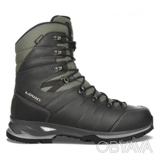 LOWA Yukon Ice II GTX – чоловічі зимові черевики середньої жорсткості для трекін. . фото 1