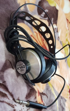 навушники 80х оригінал АКГ К140 звук цінувачам, гарний стан, є несуттєві сліди к. . фото 4