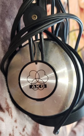 навушники 80х оригінал АКГ К140 звук цінувачам, гарний стан, є несуттєві сліди к. . фото 3