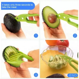 С помощью ножа сплиттера Kalipso вы легко разрежете авокадо, быстро достанете ко. . фото 5