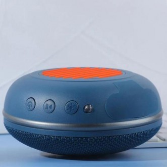 Bluetooth-колонка TG648, з функцією speakerphone, радіо, blue. . фото 3