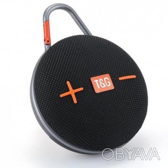 Bluetooth-колонка TG648, з функцією speakerphone, радіо, black. . фото 1