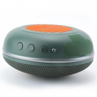 Bluetooth-колонка TG648, з функцією speakerphone, радіо, green. . фото 7