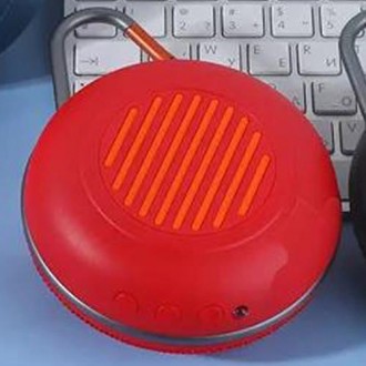Bluetooth-колонка TG648, з функцією speakerphone, радіо, red. . фото 3