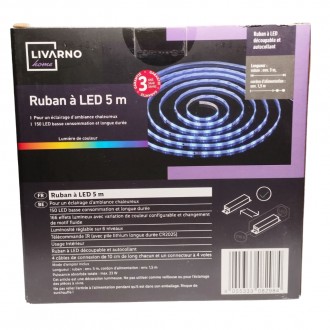 Світлодіодна стрічка Livarno Ruban à LED довжиною 5 метрів ідеально підхо. . фото 4
