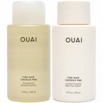 Набір OUAI Fine Hair включає шампунь і кондиціонер для догляду за тонким волосся. . фото 2