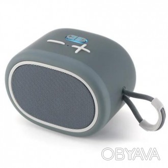 Bluetooth-колонка TG662, з функцією speakerphone, радіо, grey. . фото 1