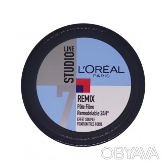 Паста для волос L’Oréal Paris Studio Line 7 Remix придает прядям эл. . фото 1
