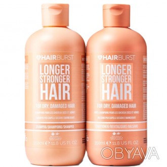 Набір Hairburst Longer Stronger Hair Shampoo and Conditioner - шампунь і кондиці. . фото 1