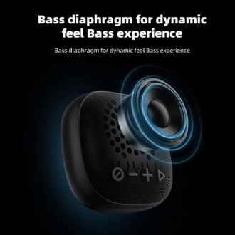 Bluetooth-колонка з навушниками TG813, з функцією speakerphone, радіо, black. . фото 5
