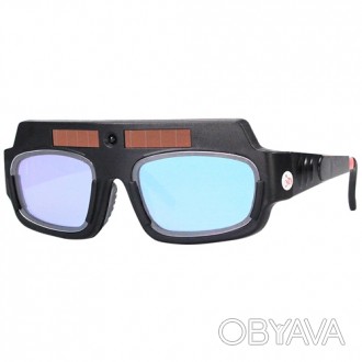 Удобные сварочные очки "Хамелеон" YZ06 с автоматически затемняющимся светофильтр. . фото 1