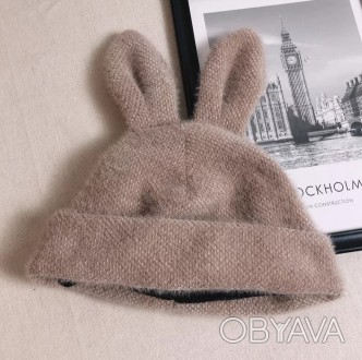 Шапка Заяц (Кролик) с ушками, Унисекс
 
 
Головной убор который не только согрее. . фото 1