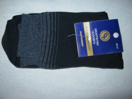  Шкарпетки чоловічі чорні розмір 29-31 (44-46) універсальний. Виробник м. Ж. . фото 8