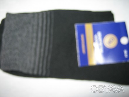  Шкарпетки чоловічі чорні розмір 29-31 (44-46) універсальний. Виробник м. Ж. . фото 1