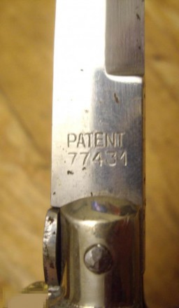 Складной нож стилет Япония 1960-70 года дл.кл.91 мм. . фото 4