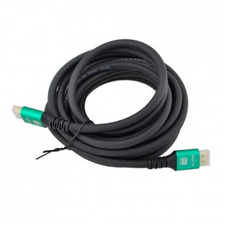 Кабель HDMI - HDMI 3м v2.1 8K UHD позолоченный грубый, Premium. Киев. фото 1 Кабель HDMI - HDMI 3м v2.1 8K UHD позолоченный грубый, Premium. Киев. фото 1