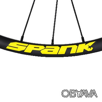 Набір наклейок на обода SPANK Decal kit
 Містить 16 наклейок для передніх і задн. . фото 1