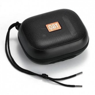 Bluetooth-колонка TG394, IPX7, з функцією speakerphone, радіо, black. . фото 5
