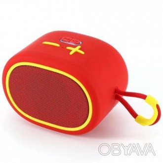 Bluetooth-колонка TG662, з функцією speakerphone, радіо, red. . фото 1