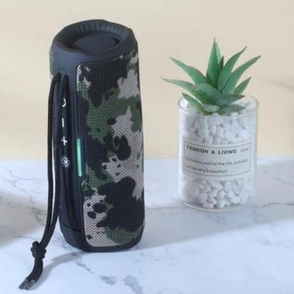 Bluetooth-колонка TG365, з функцією speakerphone, радіо, camouflage. . фото 2