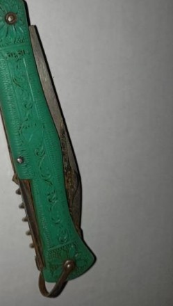 нож складной перочинный заря давыдково вилка. ссср. . фото 2